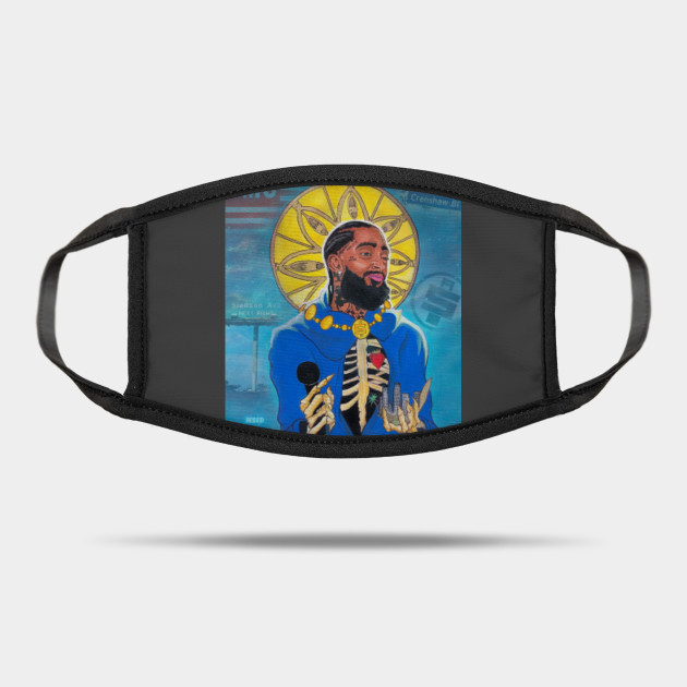 All Money In Nipsey Hussle Mask Teepublic Uk