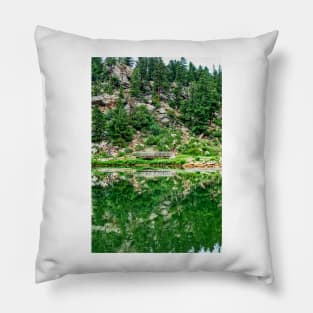 Lily Lake Study 4 Pillow