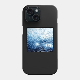 background water ice frost Phone Case