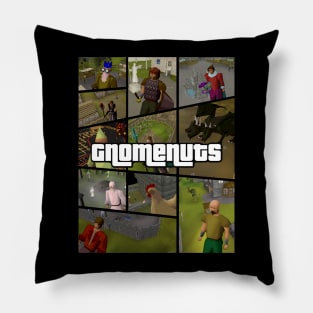 OSRS Style cover (GnomeNuts) Pillow