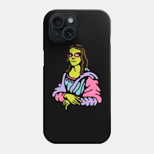 Monalisa alien Phone Case