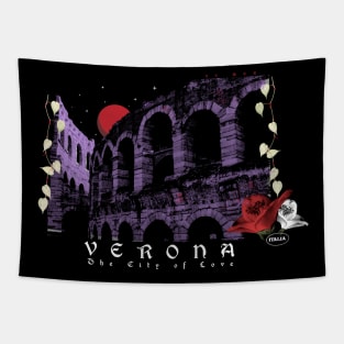 Verona, The City of Love at Midnight Tapestry