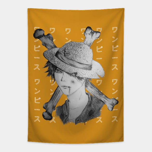 Pirate Kings Stand Tapestry by You2anime