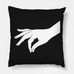 A pinch of salt line art kitchen decor Pillow