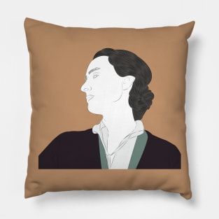 Georgia O'Keeffe - Portrait Pillow