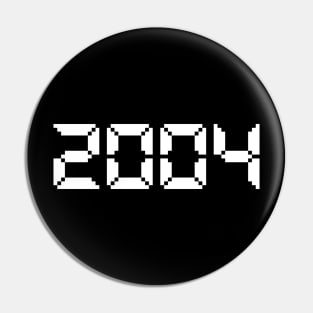 Year 2004 Pin