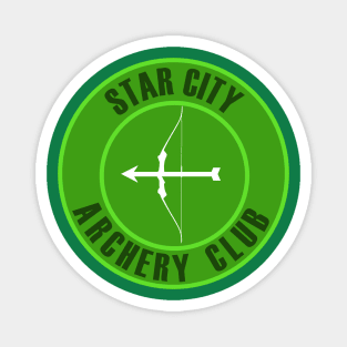 Star City Archery Club - Green Magnet