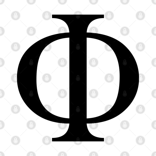 Phi greek, maths symbol by Dreamer