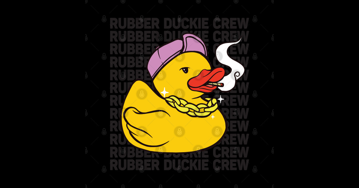 Rubber Duck Rubber Duckie Crew Rubber Duckie Posters And Art Prints Teepublic 5535