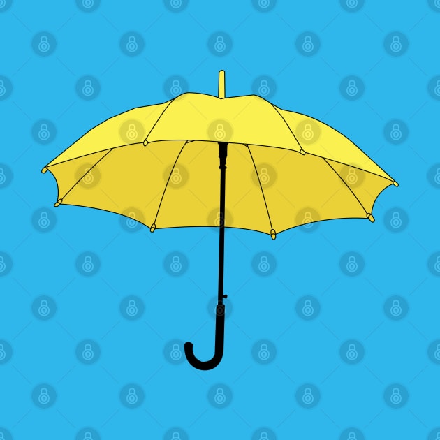 Yellow Umbrella by T's & T's