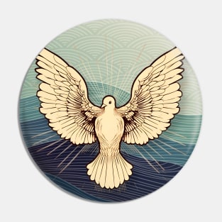 Wings of Unity: "The Left Wing and the Right Wing Belong to the Same Bird" Pin
