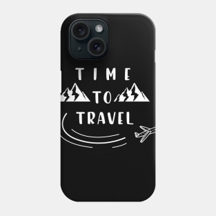 time to travel air plain Montaigne Phone Case