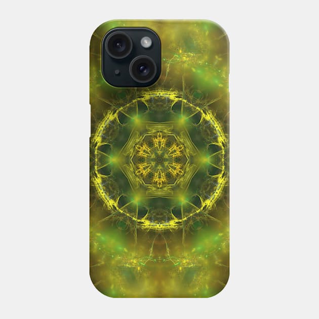 Magnificent fractal mandala Phone Case by hereswendy