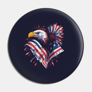 4th of july celebration Pin