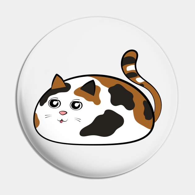 Calico Kitty Bloop Blep Pin by LindsayG.99