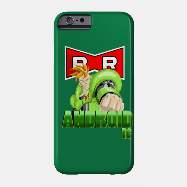 Dragonball Z Android 16 Dbz Phone Case Teepublic