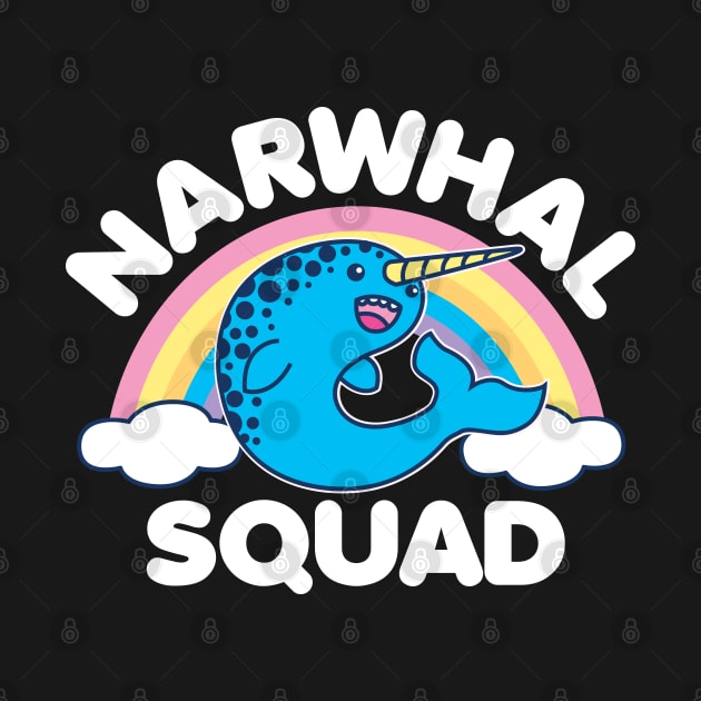 Narwhal Squad by DetourShirts