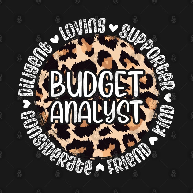 Budget Analyst Appreciation by White Martian