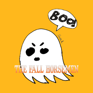 Boo Ghost art by Sarah Jones T-Shirt