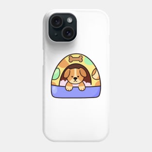 Little Cute Dog in The Egg Looking at You Phone Case