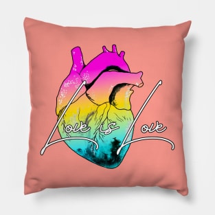 Love is Love Pansexual Pillow