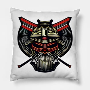 Samurai Logo Pillow