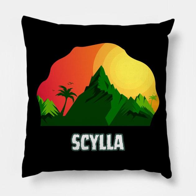 Scylla Pillow by Canada Cities