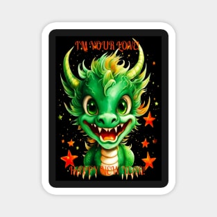 Welcome to the majestic year of the Green Dragon: a spectacular celebration of the Chinese New Year Magnet