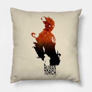 human torch Pillow