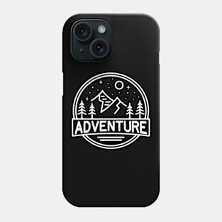 Adventure Hiking Nature Logo Phone Case