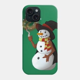 The Brave Snowman Phone Case