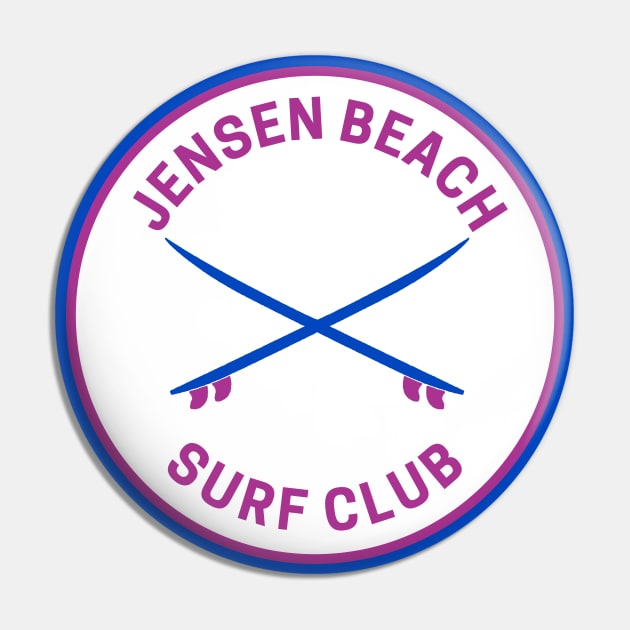 Vintage Jensen Beach Florida Pin by fearcity