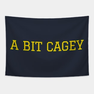 A BIT CAGEY Tapestry