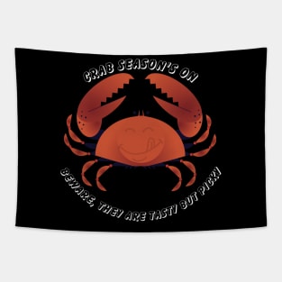 Crab Season's On for all July People Tapestry