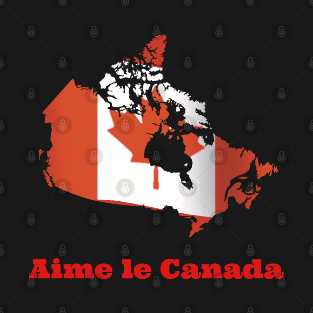 Discover Aime le Canada - Aime Le Canada - T-Shirt