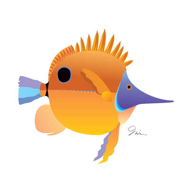 Yellow Fish by TrevorIrvin