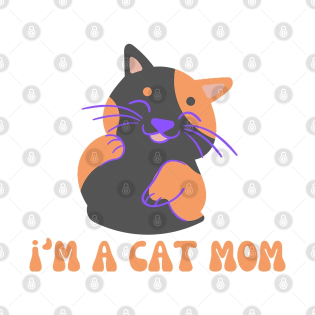 i;m a cat mom - mom cat by Linna-Rose