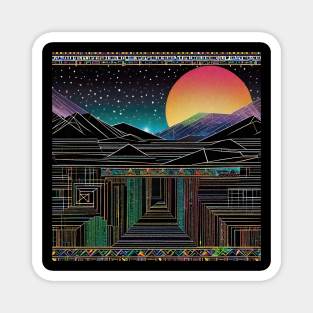 Psychedelic Apocalypse Eclipse Dreams 183 Magnet