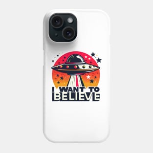 I Want To Leave UFO Phone Case