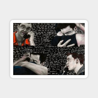 Gallavich Waiting Room Lyrics Magnet