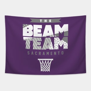 Beam Team Sacramento Basketball Tapestry