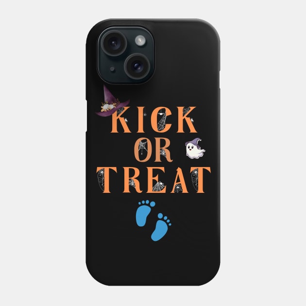 Kick or Treat Phone Case by Rubi16