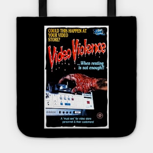 Video Violence VHS (1987) Tote