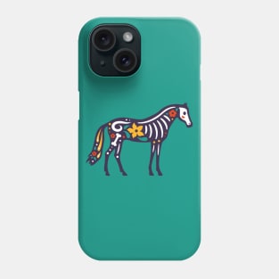 Colorful Day of the Dead Horse | Dia de los Muertos Animals Phone Case