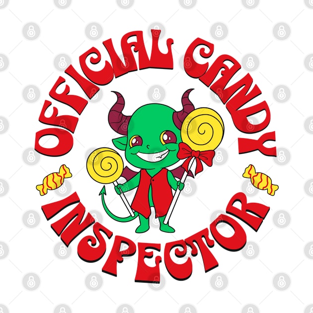 Official Candy Inspector Cute Monster by Nexa Tee Designs