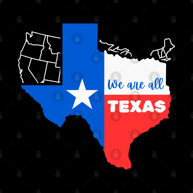 I Stand With Texas by Etopix