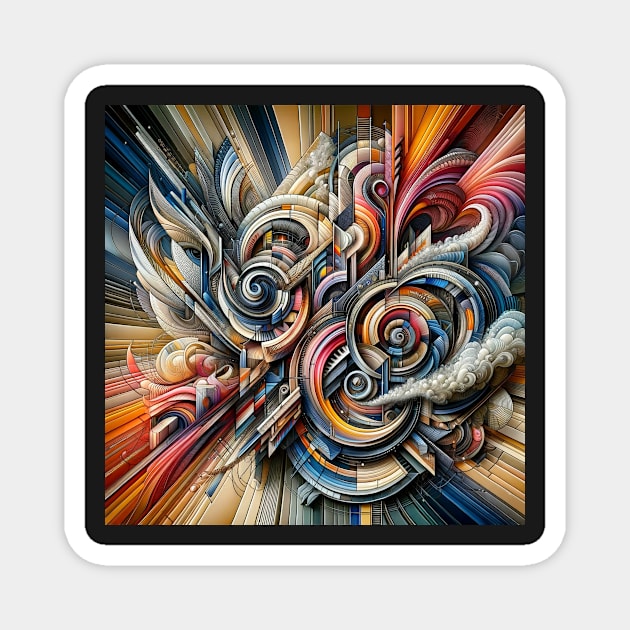 Mechanical Renaissance Magnet by heartyARTworks