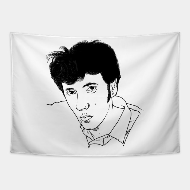 Bert Jansch Tapestry by TheCosmicTradingPost