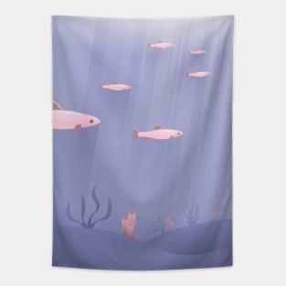 Sea landscape underwater Tapestry