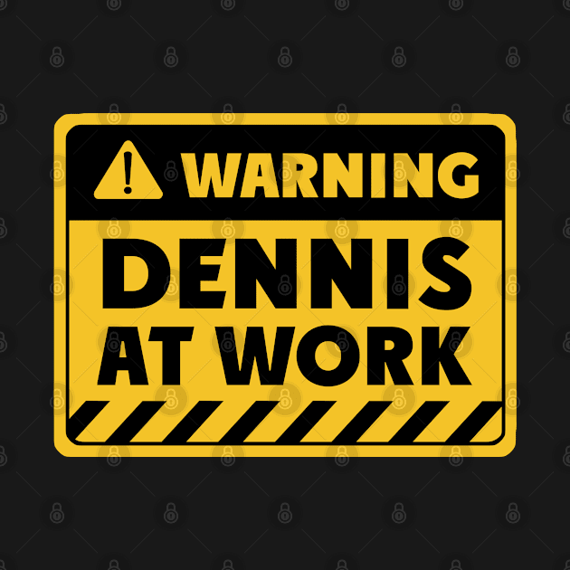 Dennis at work by EriEri